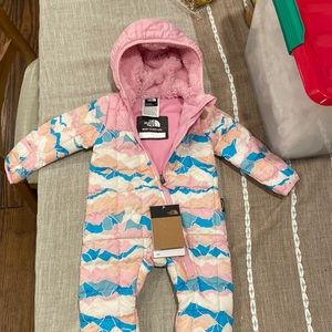 NWT North Face Infant Thermo Eco One-Piece 3-6 months